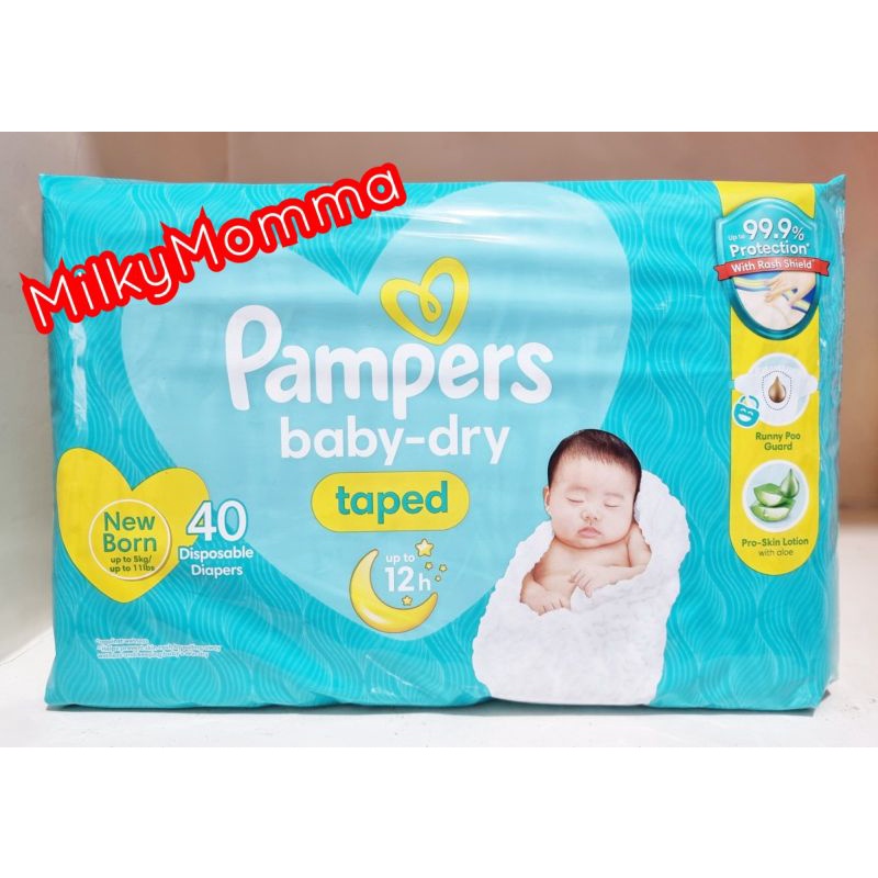 Pampers New Born (choose variation) Shopee Philippines