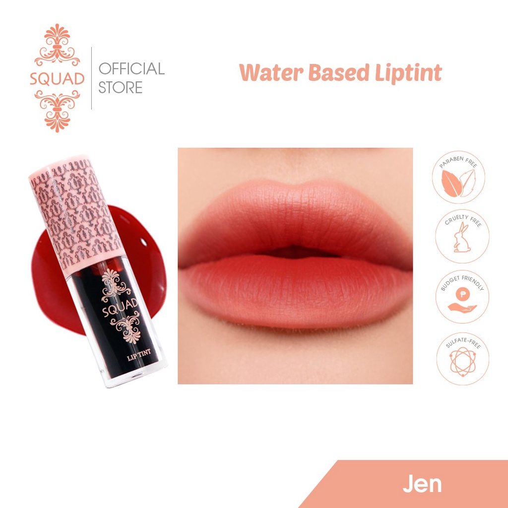 Squad Cosmetics Lip Tint in Jen Shopee Philippines