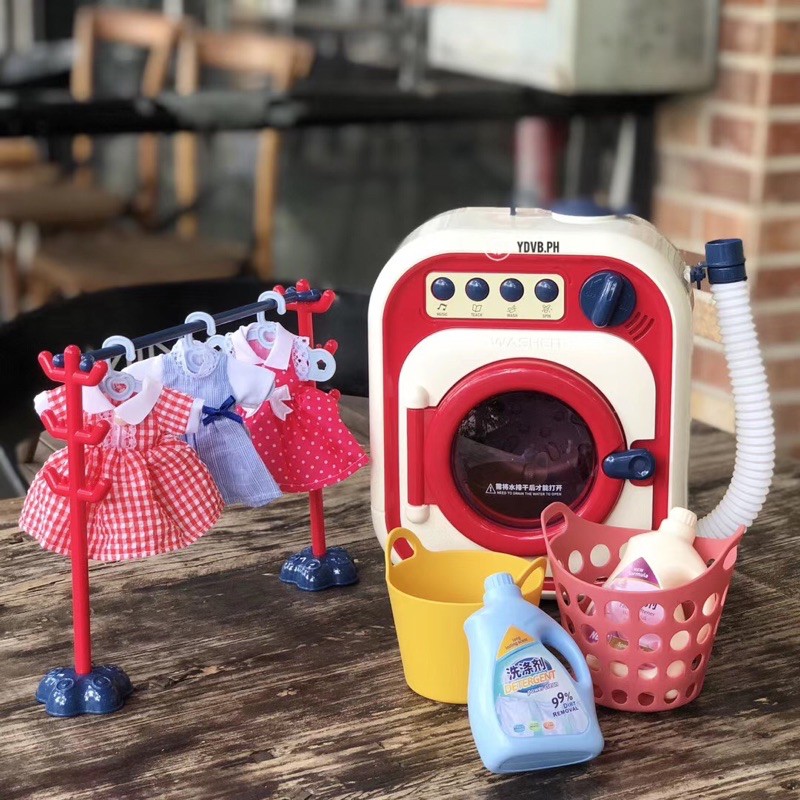 Realistic Washing Machine Cleaning Toy Toys Shopee Philippines