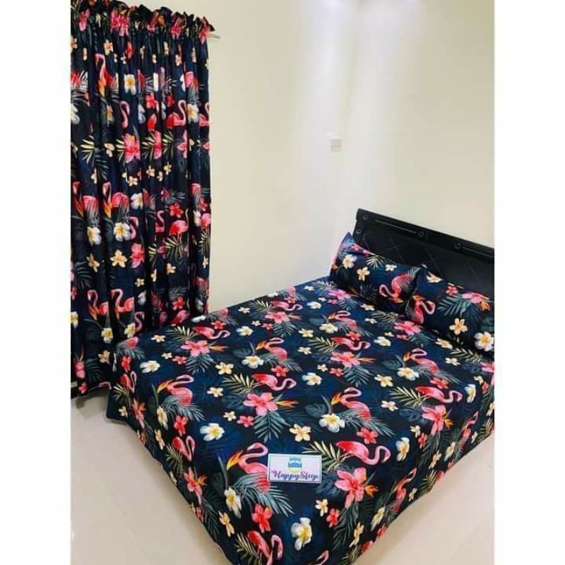 King size (72x75) canadian cotton bedsheet Shopee Philippines