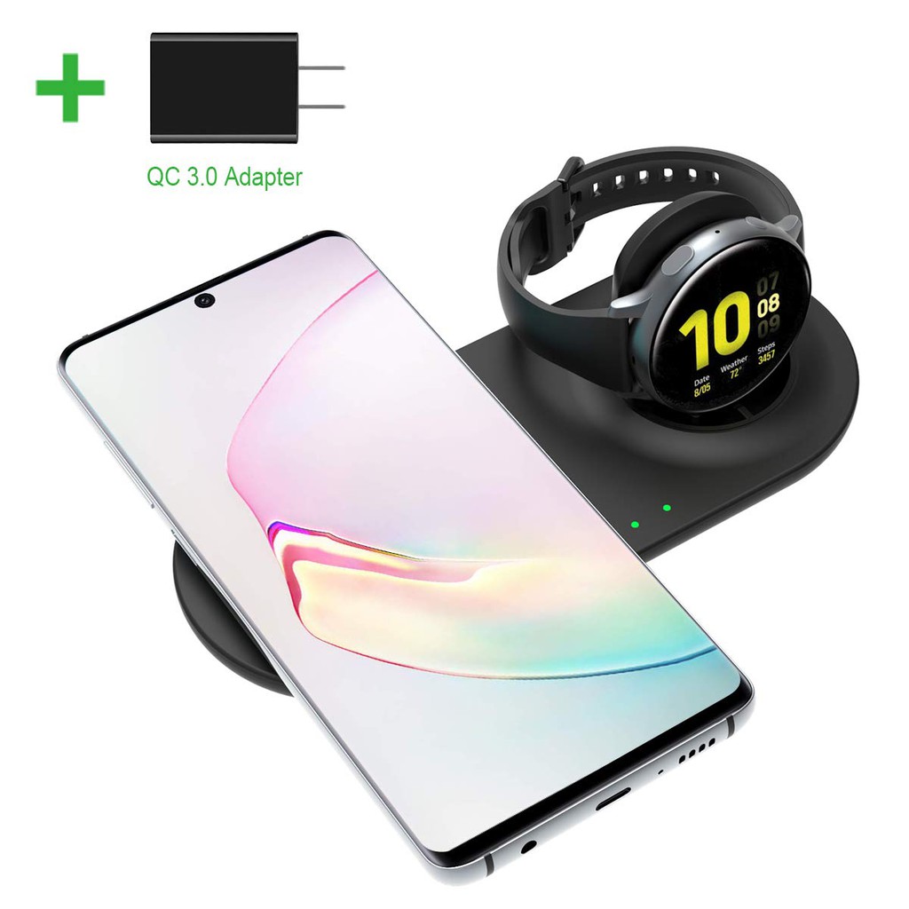 TEO Samsung 2 in 1 Wireless Charger Duo QiCertified