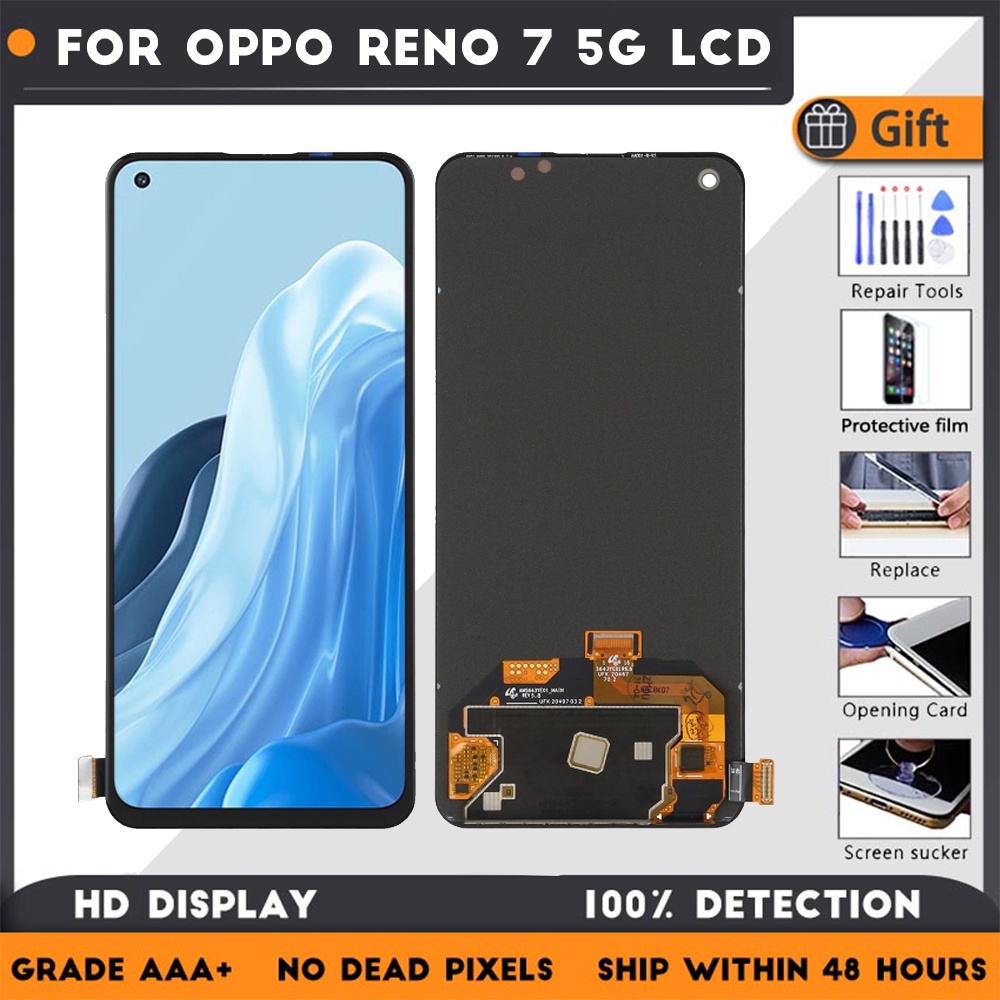 For OPPO Reno3 4G/5G LCD Display Touch Screen Digitizer Assembly