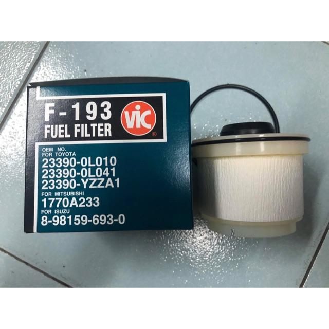 GENUINE VIC F193 FUEL FILTER Shopee Philippines