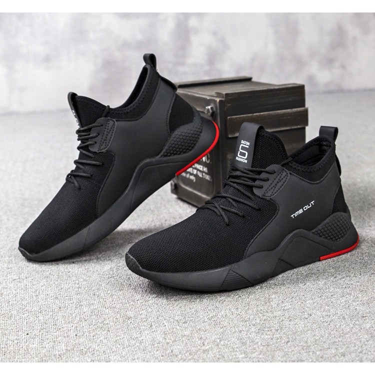 MS Men's rubber breathable sneaker shoes Shopee Philippines