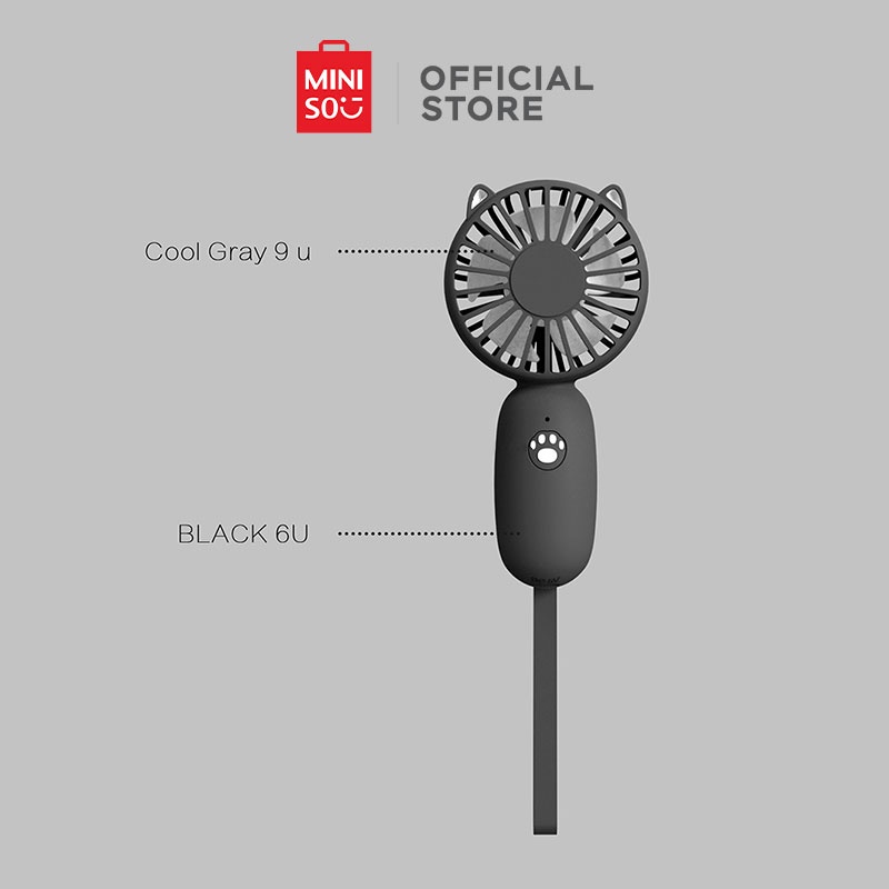 MINISO Handheld Mini Fan (500 mAh) Shopee Philippines