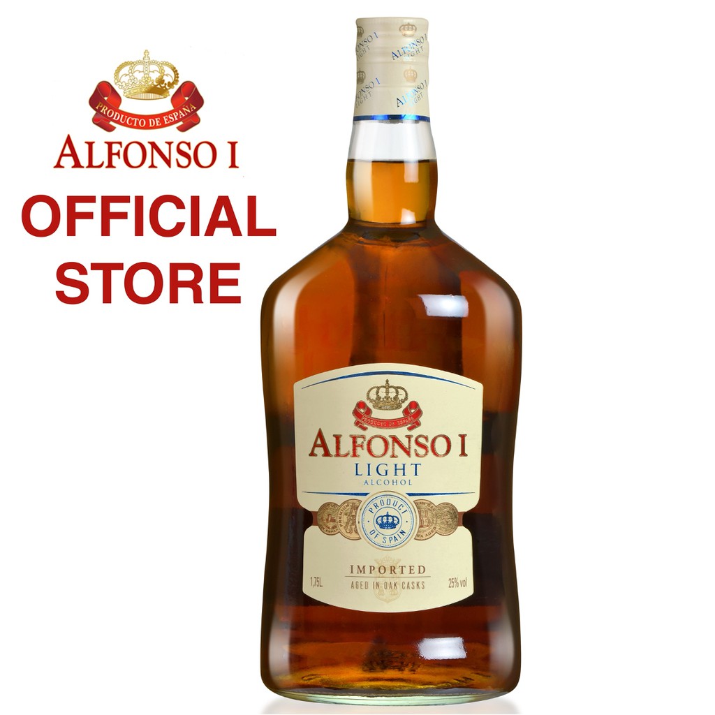Alfonso Light 1.75 Liter Brandy Shopee Philippines