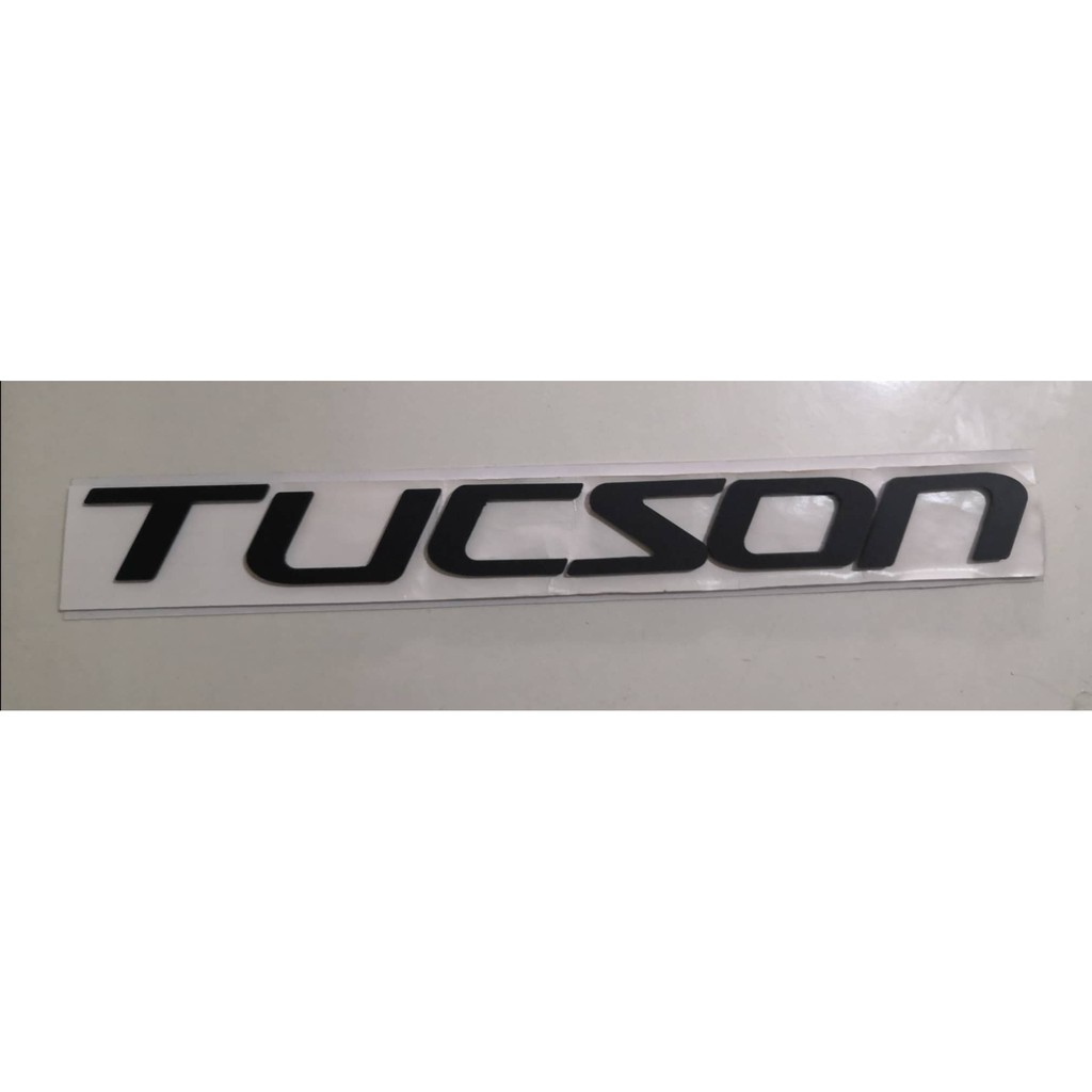 Hyundai TUCSON Hood Emblem Black Shopee Philippines