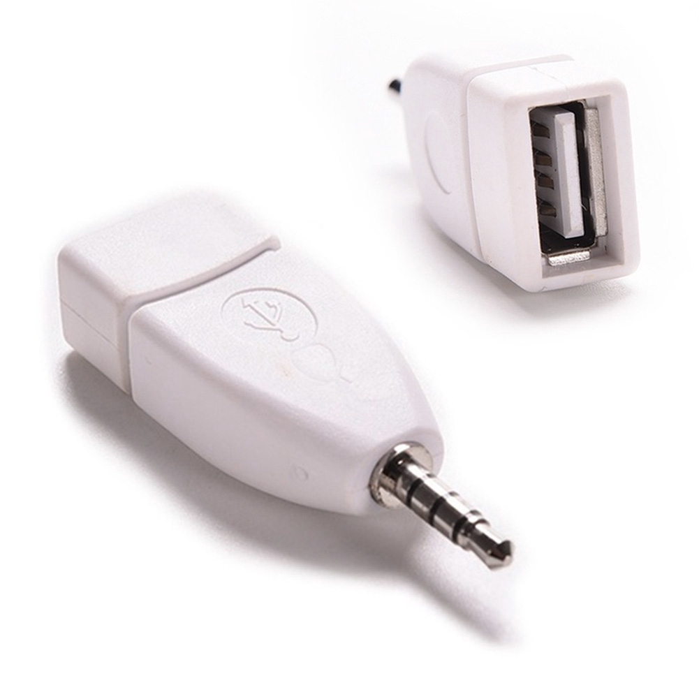 USB Female to 3.5mm Jack Male Audio Converter Adapter