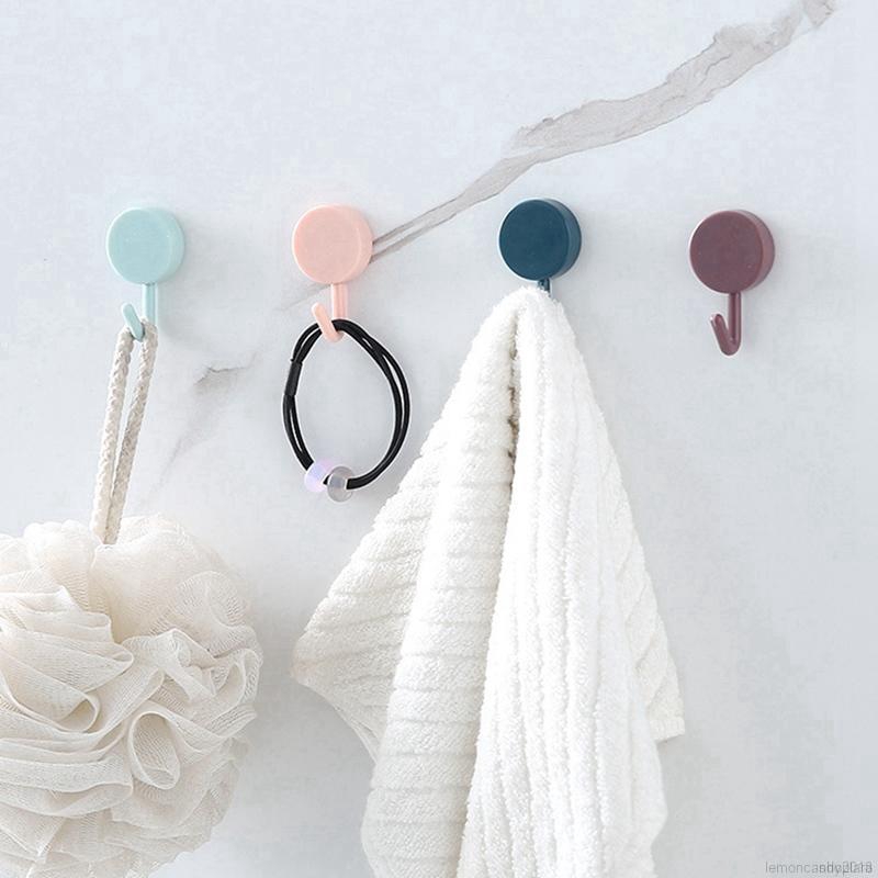 【COD】10 Pcs Small Sticky Hooks Cute Hooks Europe Style Wall Free Punch Small Hanging Buckle