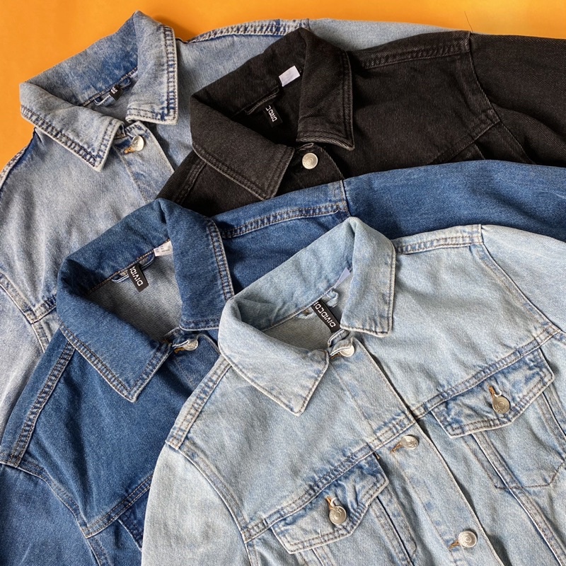 H&M Oversized Denim Jacket Shopee Philippines