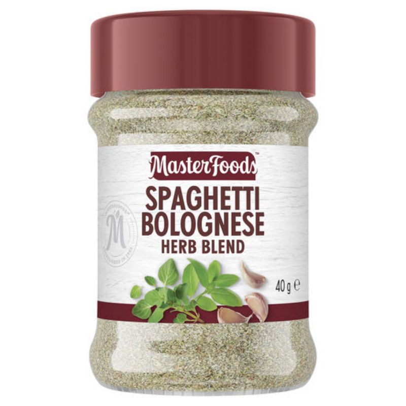 Masterfoods Spaghetti Bolognese Herb Blend Seasoning 40g Shopee