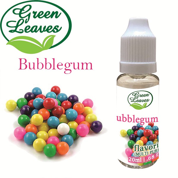 Green Leaves Concentrated Bubblegum Flavor Essence 20ml Shopee