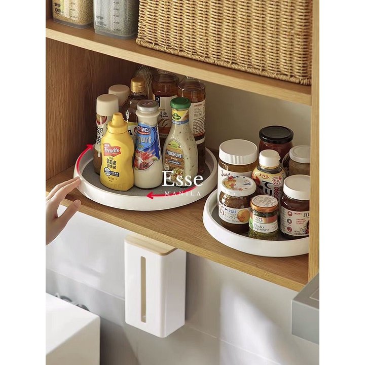 Esse Manila Rotating Kitchen Condiments & Spices Refrigerator Drinks