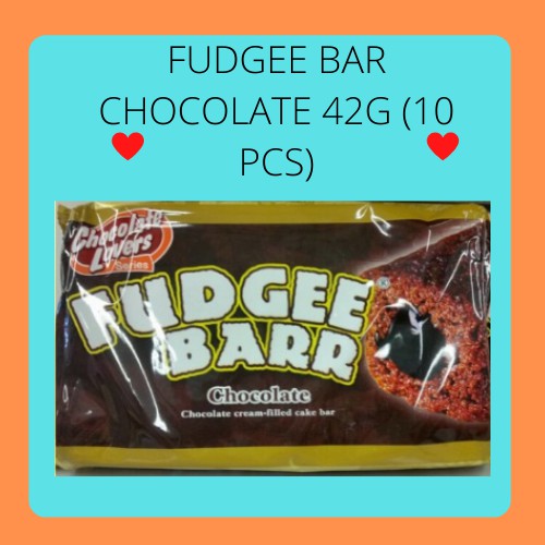FUDGEE BAR CHOCOLATE 42G (10 PCS) Shopee Philippines