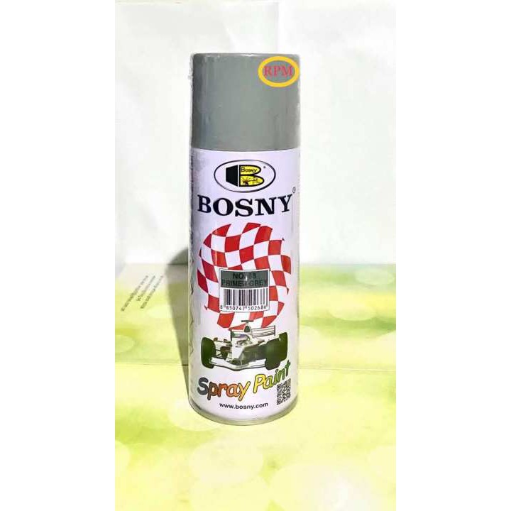 Bosny Spray Paint Primer Grey, Red and White(400cc) Shopee Philippines