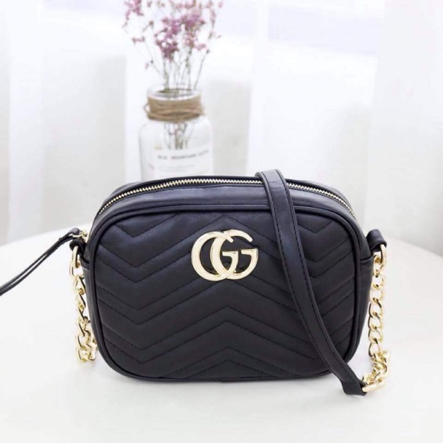 🔆JSQ🔆COD GUCCI sling bag Shopee Philippines