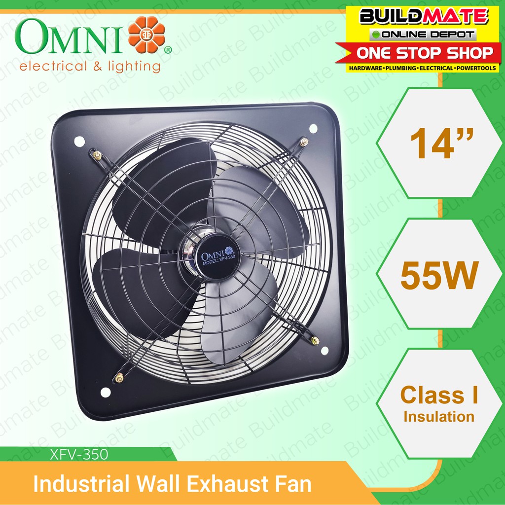 OMNI INDUSTRIAL Exhaust Fan 14" XFV350 •BUILDMATE• Shopee Philippines