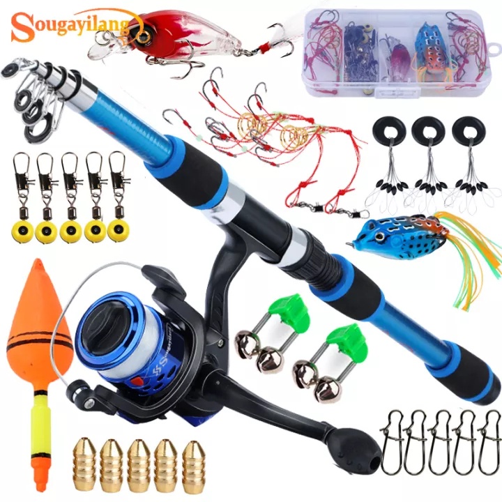 Fishing rod set original fishing rod and reel set fishing rods full set