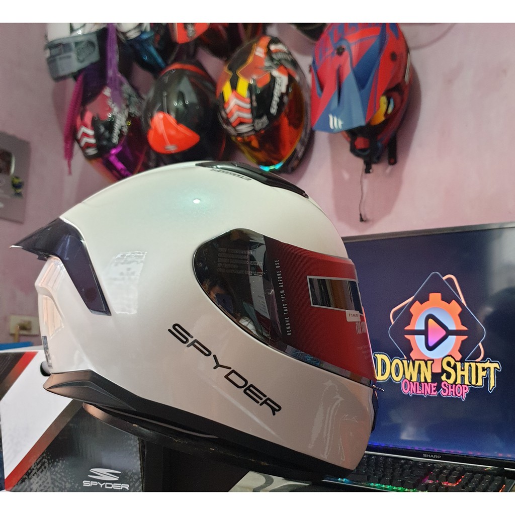 Spyder Helmet Rogue Dual Visor With Spoiler Shopee Philippines