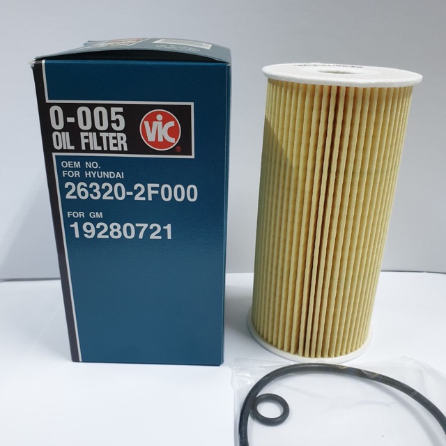 Vic Oil Filter O005 Hyundai Tucson/ Sta.fe/ Kia Sportage Shopee