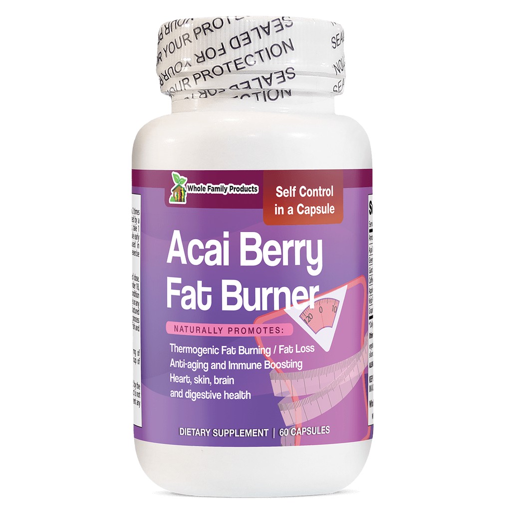 Whole Family Products Acai Berry Fat Burner weight loss capsule