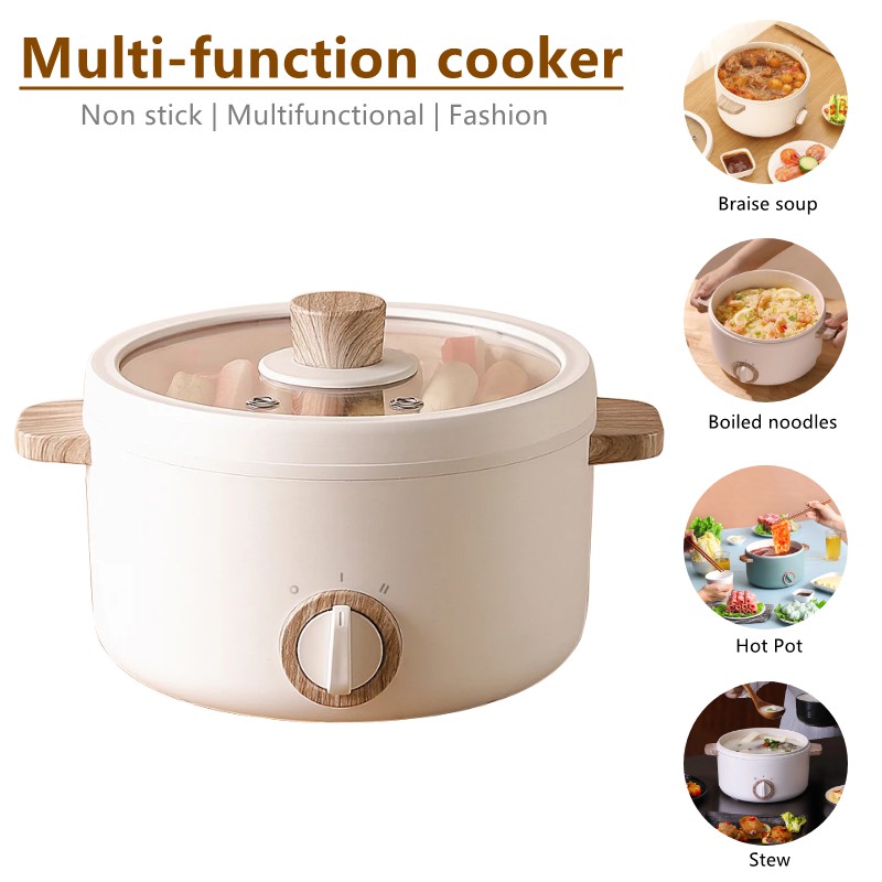 [COD]kitchen multi cooker non stick pan induction cooker pot electric
