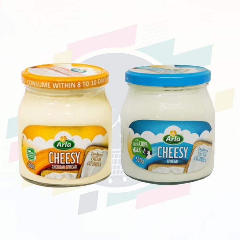 ARLA CHEESE SPREAD 500g Glass Bottle Shopee Philippines