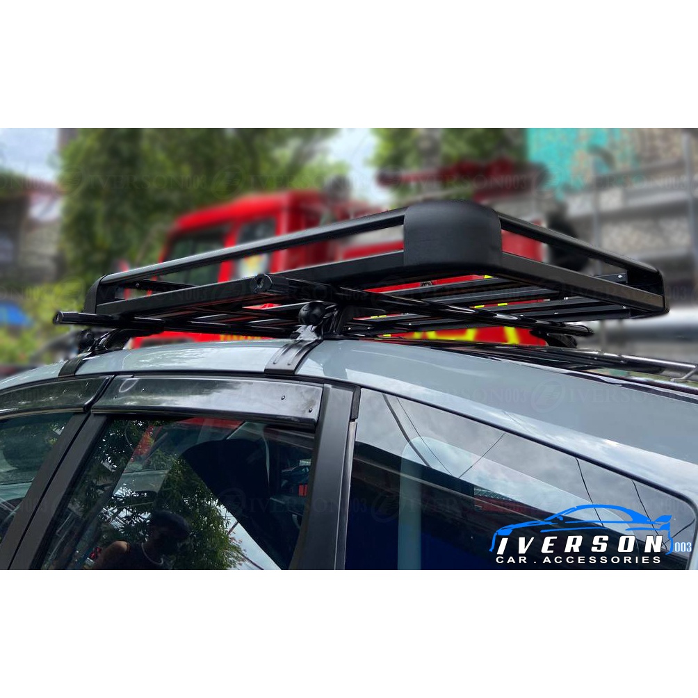 38x50 Double Wall Roof Rack Installed In Honda Fit Shopee Philippines