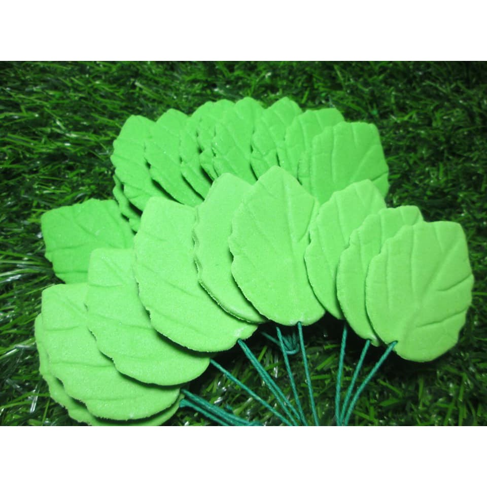 Leaves on Wire Edible Candy For Cake Decor (Per Pack) Shopee Philippines