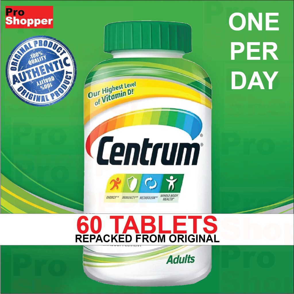 Kaart Apeldoorn Centrum Multivitamin Centrum MultiVitamin for Adults 60 Tablets Shopee Philippines