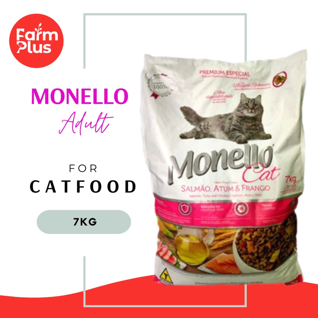 Monello Cat Food Salmon,Tuna & Chicken 7kg Shopee Philippines