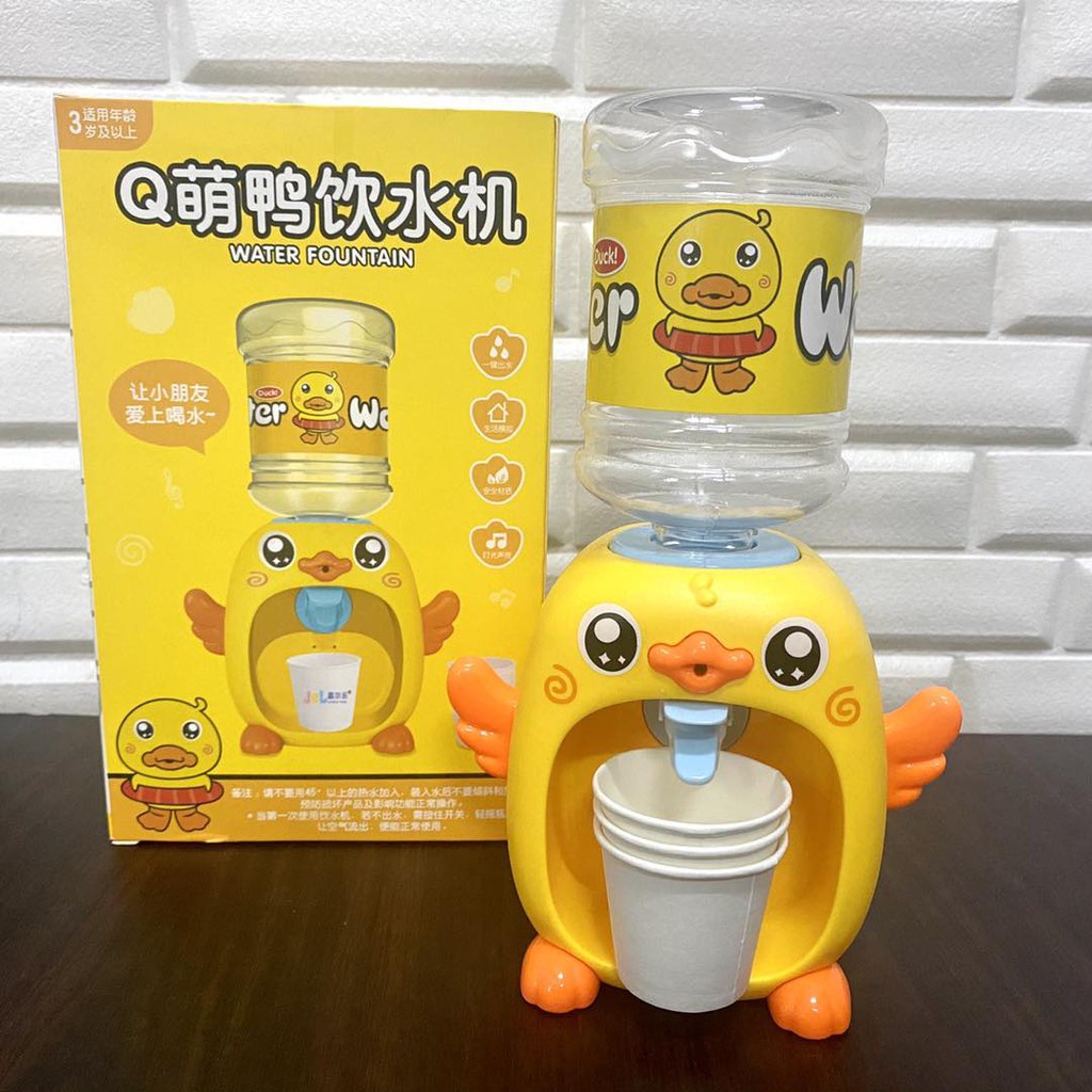 Kids Mini Electric Water Dispenser Toy Cute Drinking Fountain Shopee