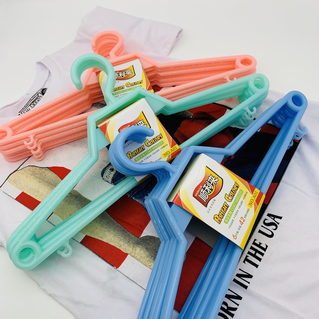 high quality plastic hanger 6pcs Shopee Philippines
