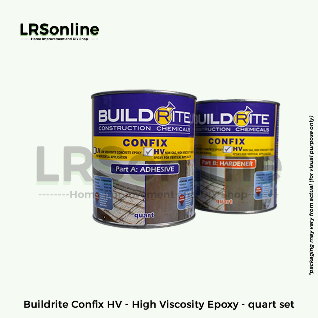 Buildrite Confix HV High Viscosity Concrete Epoxy for Vertical