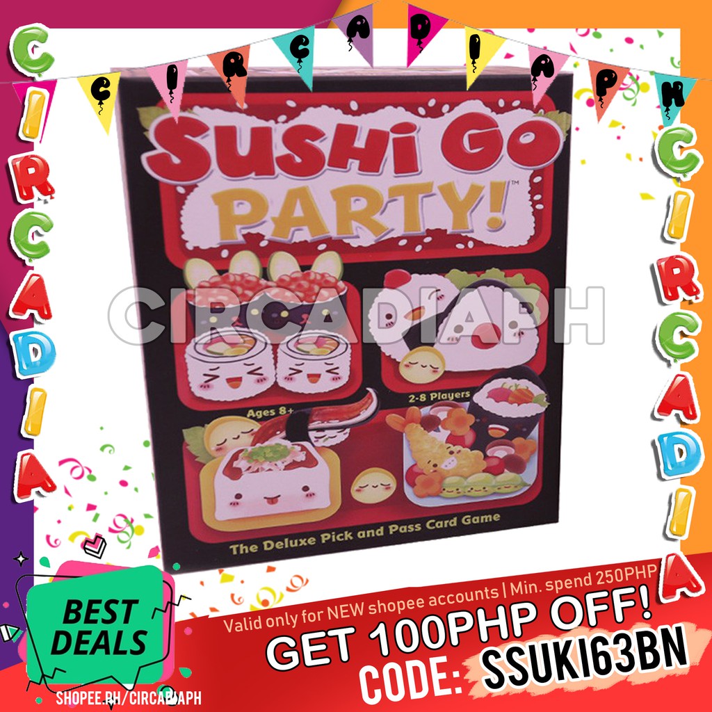 Sushi Go Party Deluxe (Expanded Version) Shopee Philippines