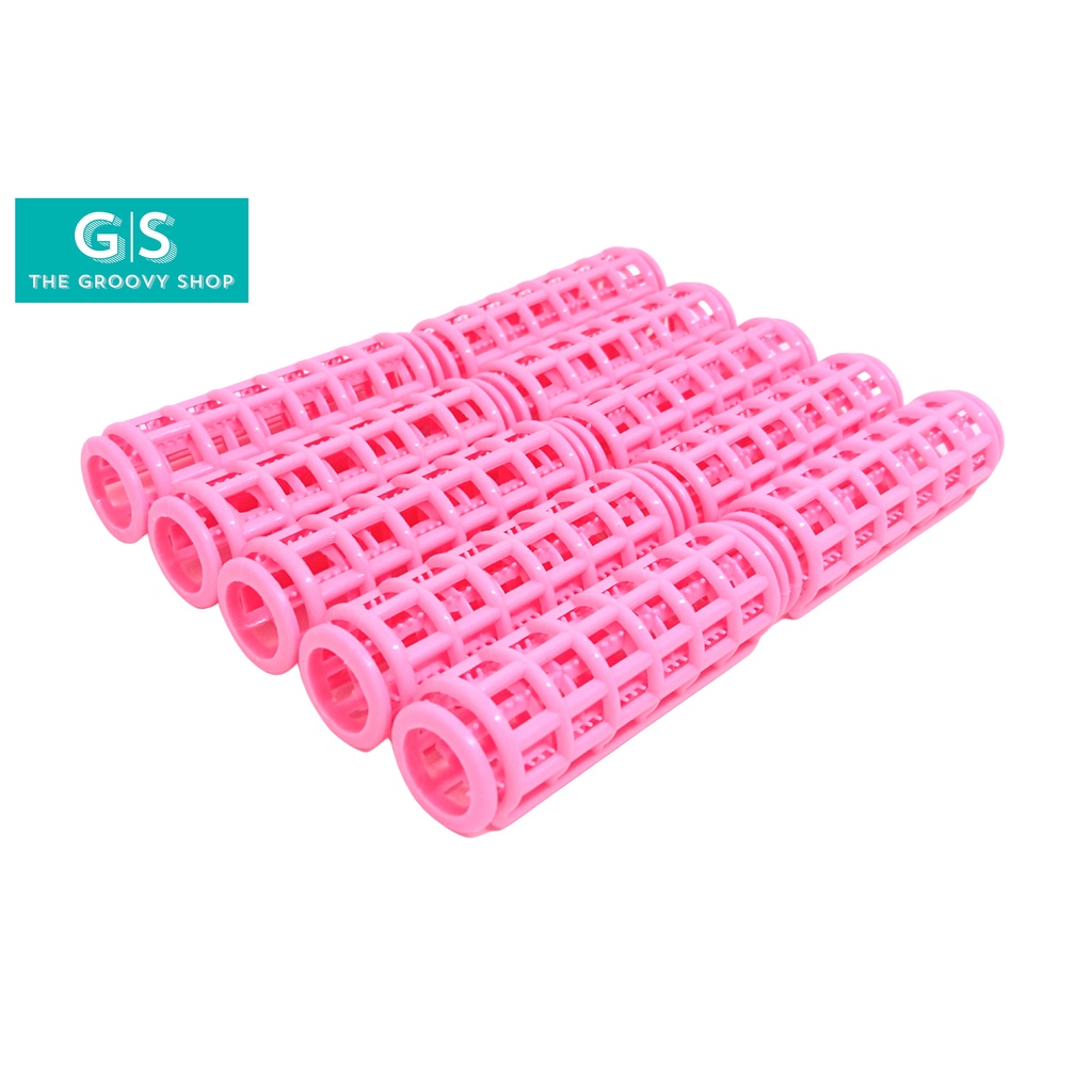 Joy Fashion Small Snap on Hair Rollers Curlers Hair Styling 10 in a