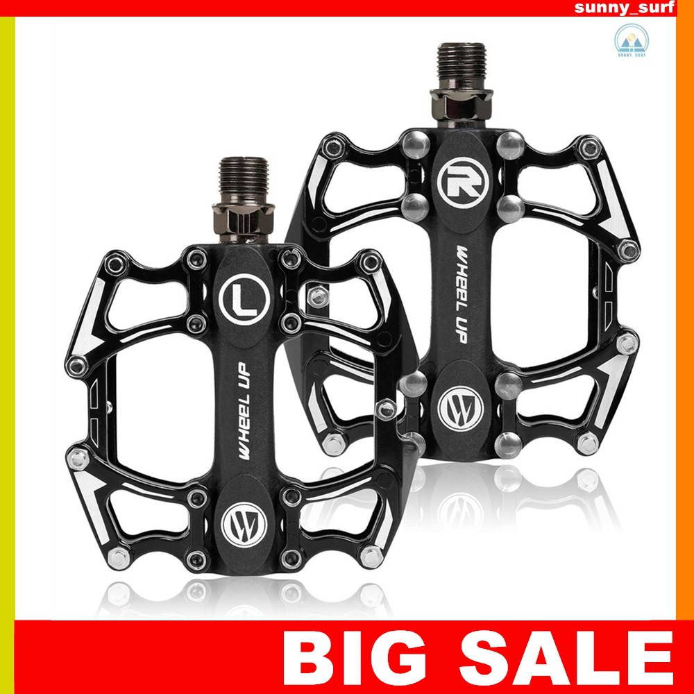 SS Aluminum Alloy Bicycle Pedal Cycling Pedal Mountain Bike Pedal Durable Foot Pedal Accessories