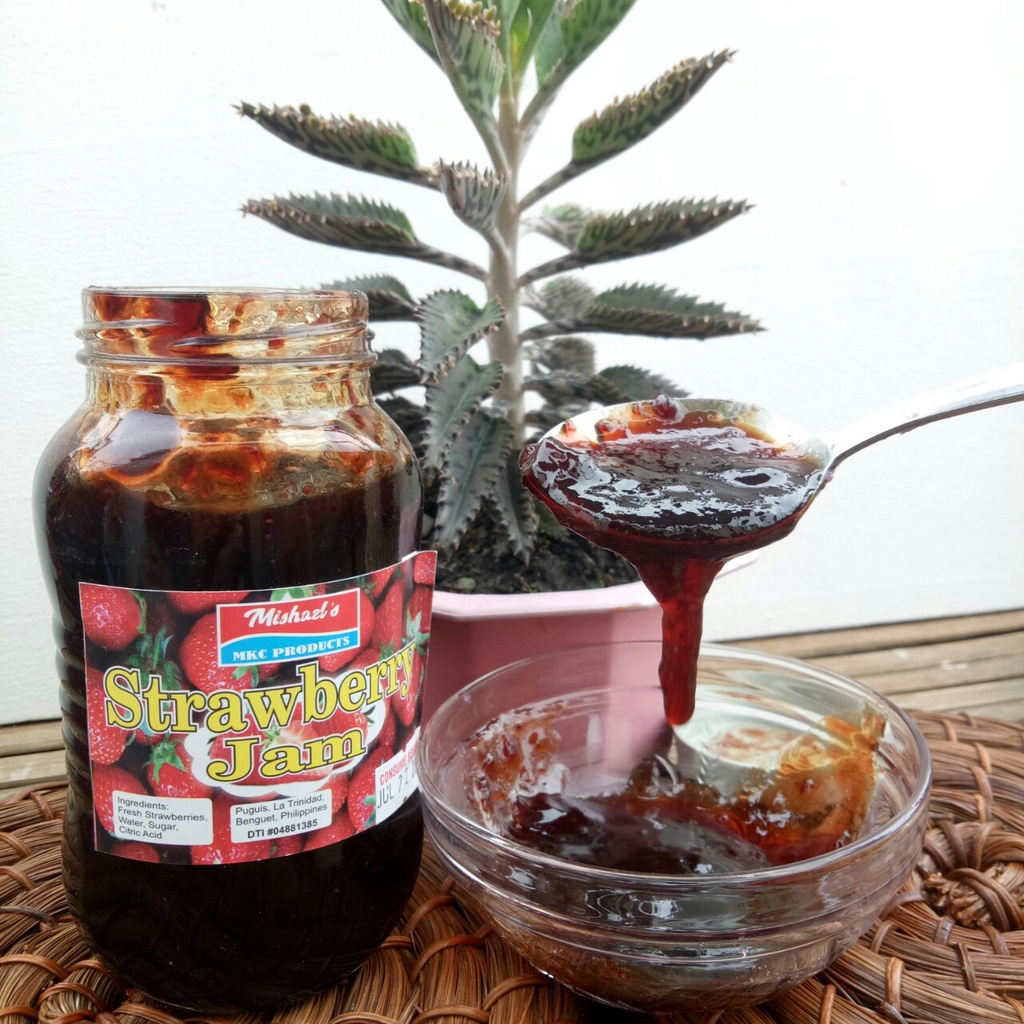 Strawberry Jam 12 Oz, Baguio Delicacies, Baguio Pasalubong Shopee