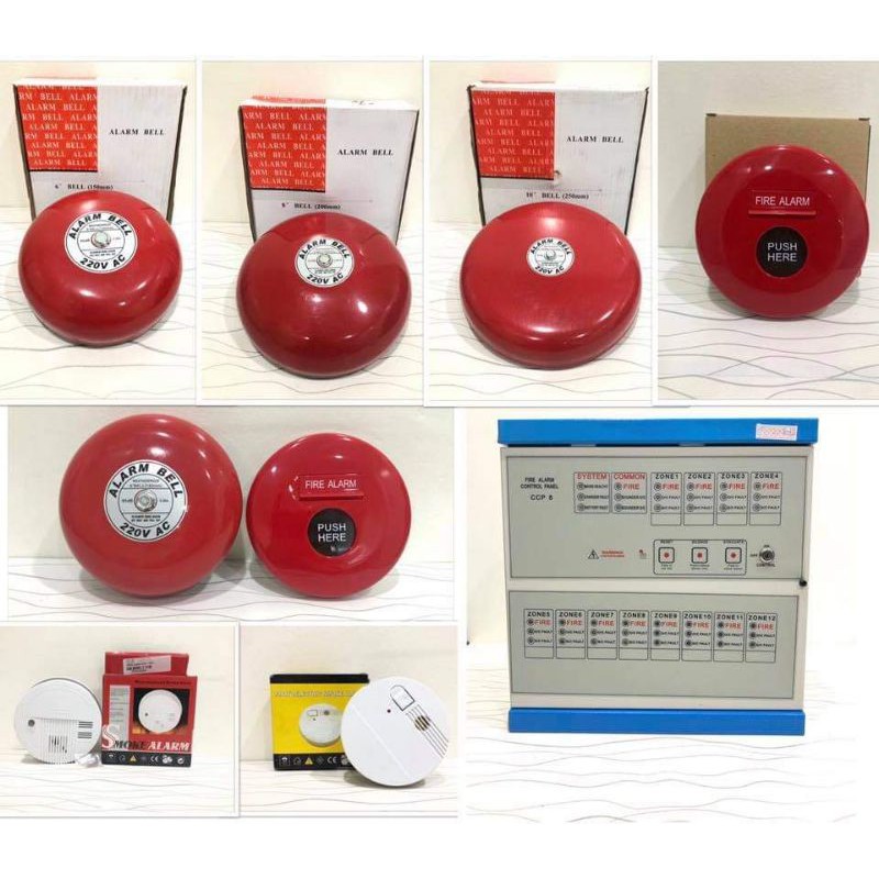Fire Alarm Bell Set 220v or 24v Shopee Philippines