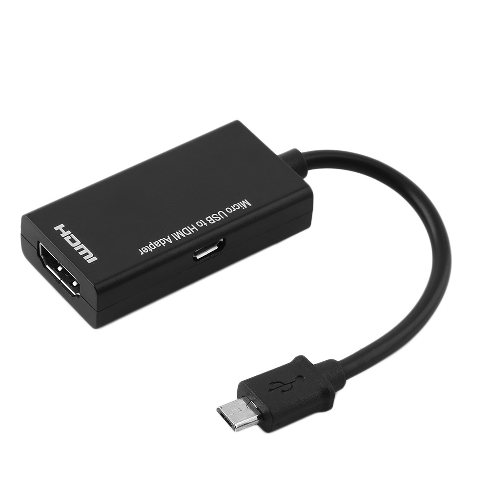 Display Port Connector Micro USB To HDMI Adapter Shopee