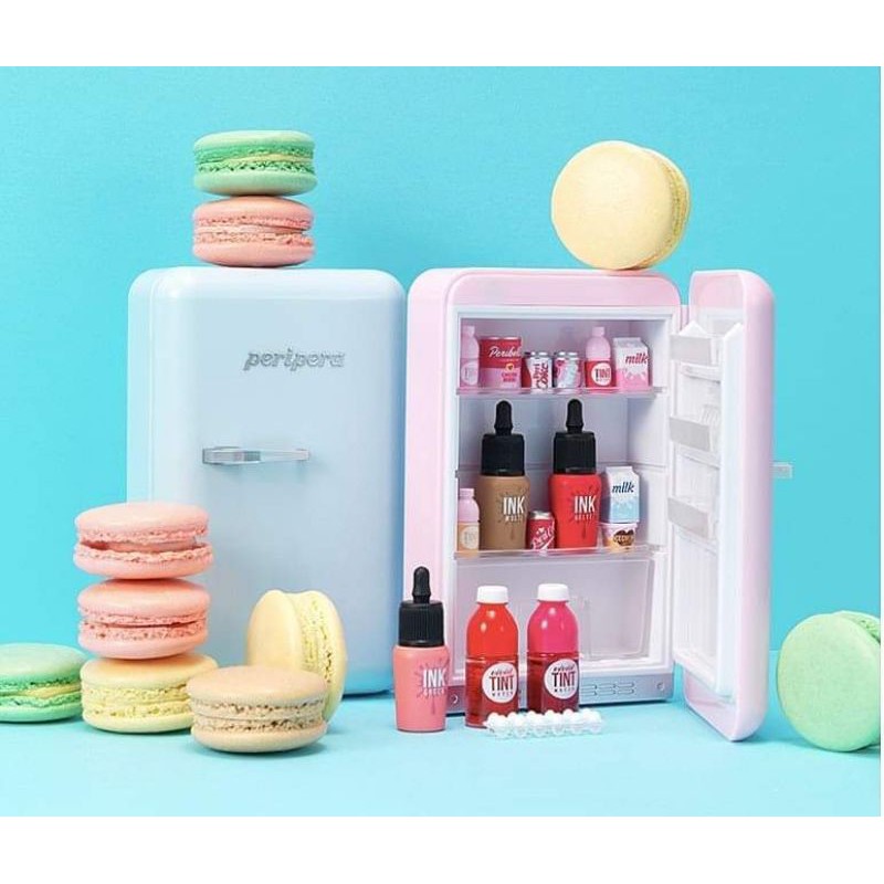 PERIPERA PERIS MINI FRIDGE LIPSTICK SET (BLUE ONLY) Shopee Philippines