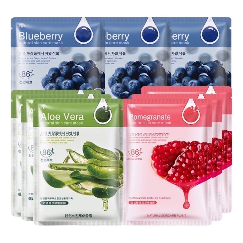 Facial Mask Skin Care Korean Style Face Mask Natural Essence