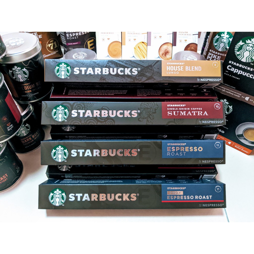 Starbucks Nespresso Capsules (10pcs) Shopee Philippines
