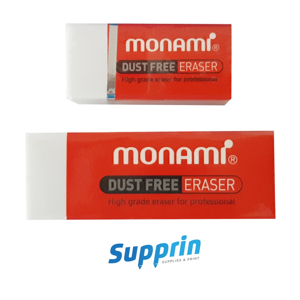 Monami Dust Free Eraser, Available in 2 sizes Shopee Philippines