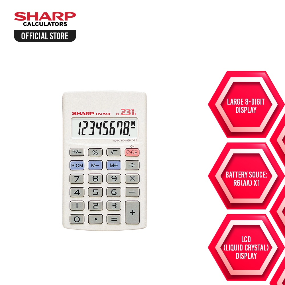 Sharp Calculators Official, Online Shop Shopee Philippines