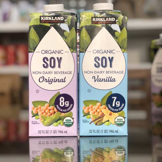 Kirkland Organic Soy NonDairy Beverage (Original/Vanilla) 946mL