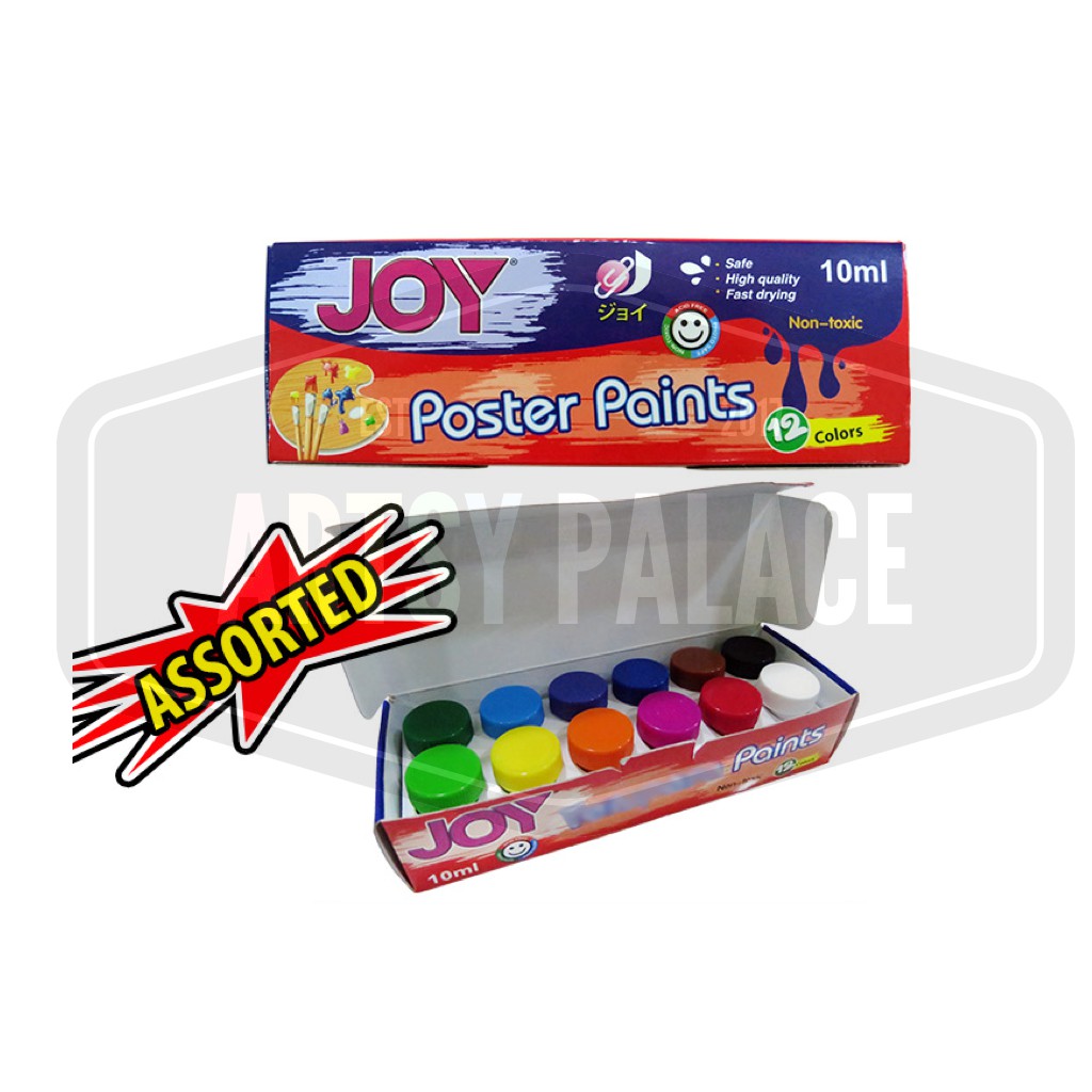 Joy Poster Color 10mL (12 pcs) Shopee Philippines