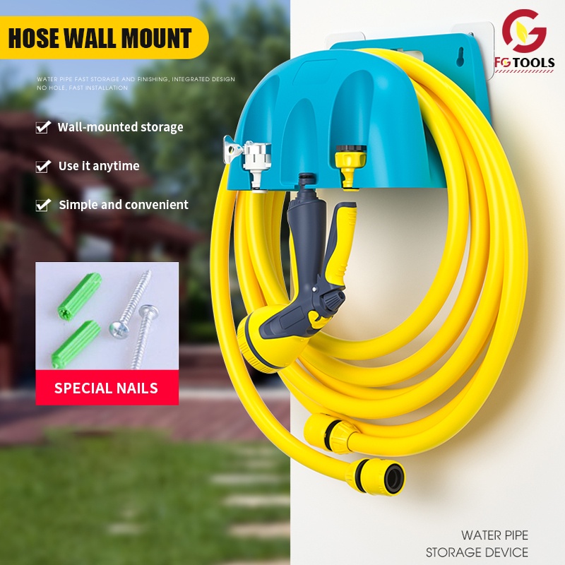 Water pipe rack wall mount PVC hose storage rack Shopee Philippines