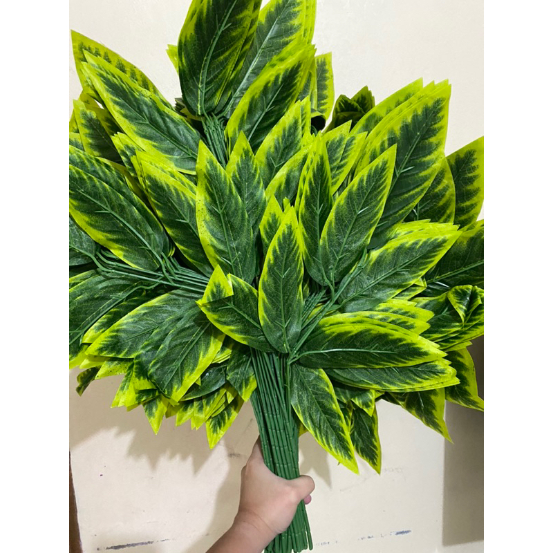 LEAVES ARTIFICIAL 12PCS Shopee Philippines