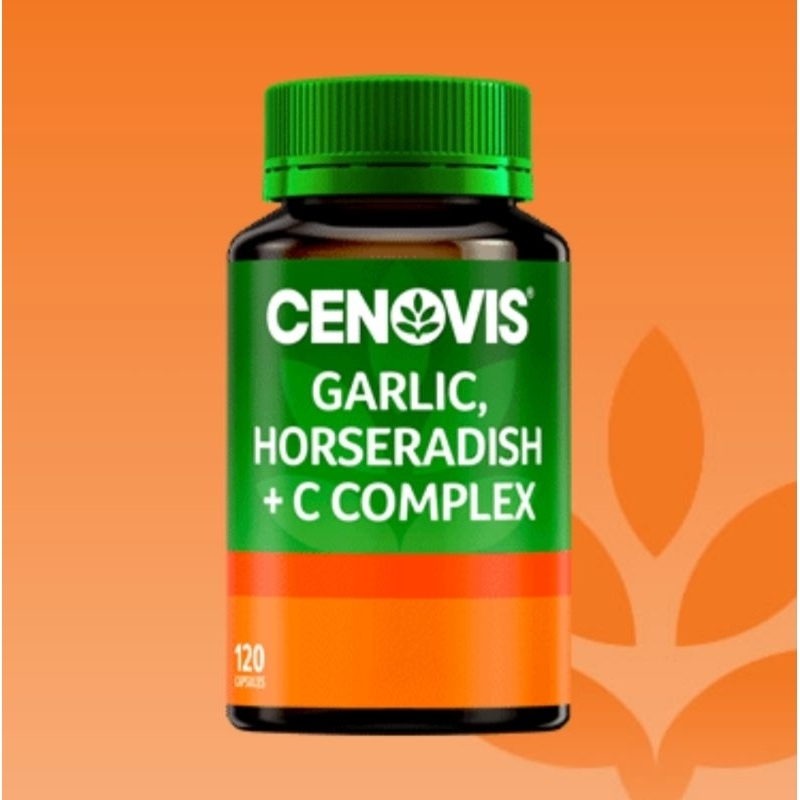 Cenovis Garlic, Horseradish + C Complex 120s Shopee Philippines